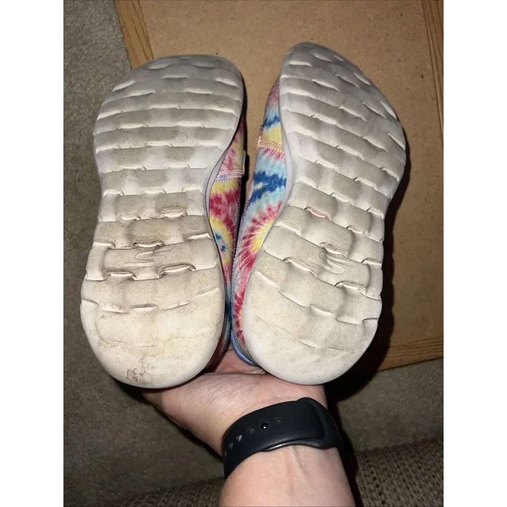 Skechers Women's Go Walk Lite Tie Dye Boat Shoe‎ Size 10
